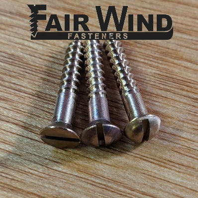 Wood Screw Heads - Flat vs Oval vs Round – Fair Wind Fasteners