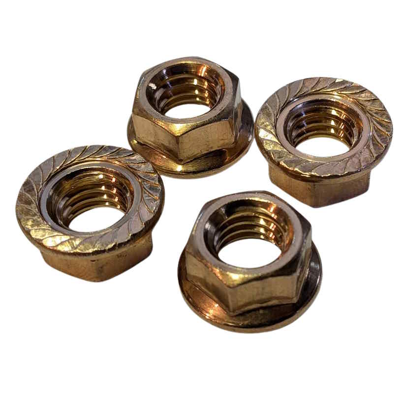 Silicon Bronze Flange Nut