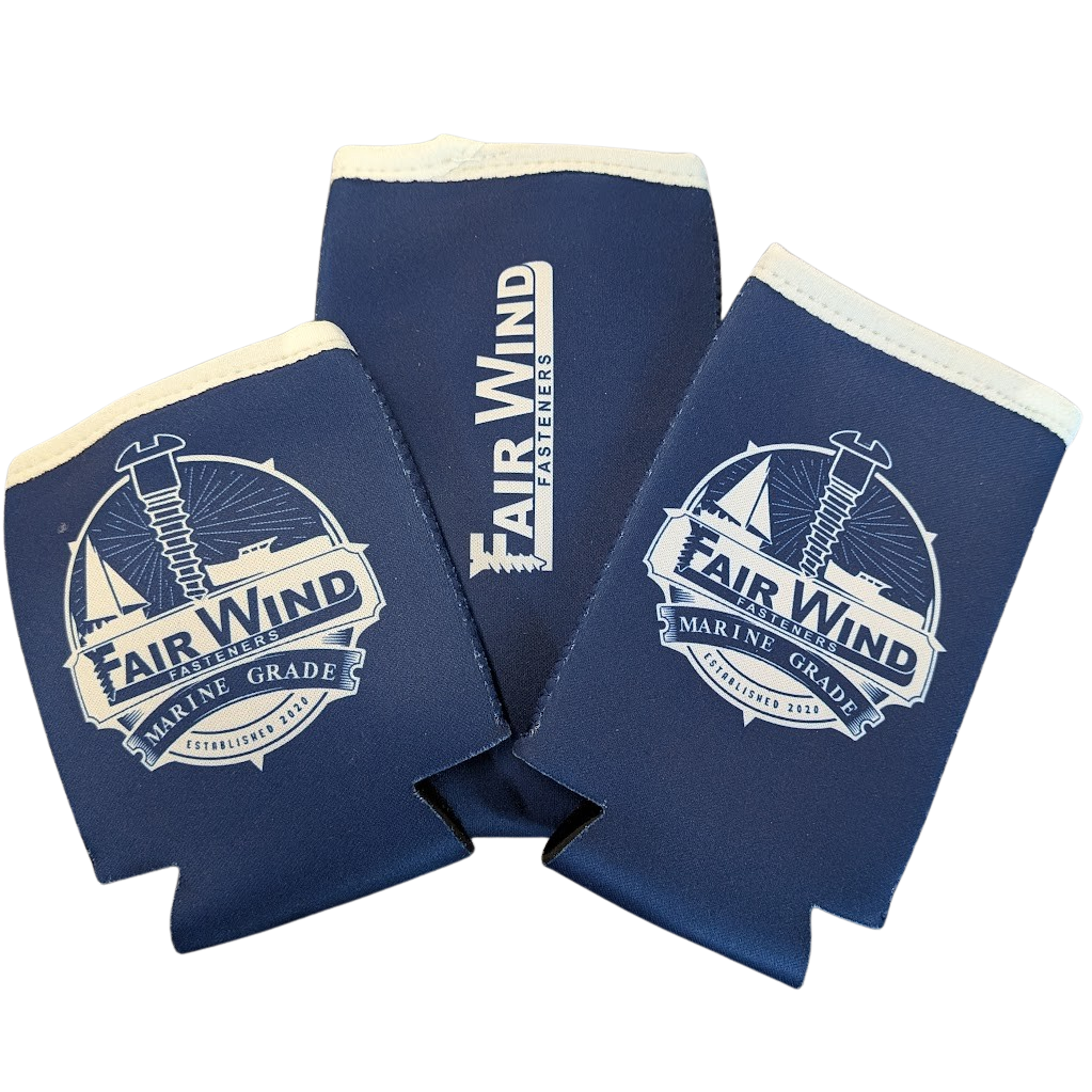 Fair Wind Fasteners Beverage Coolers - 3 Pack