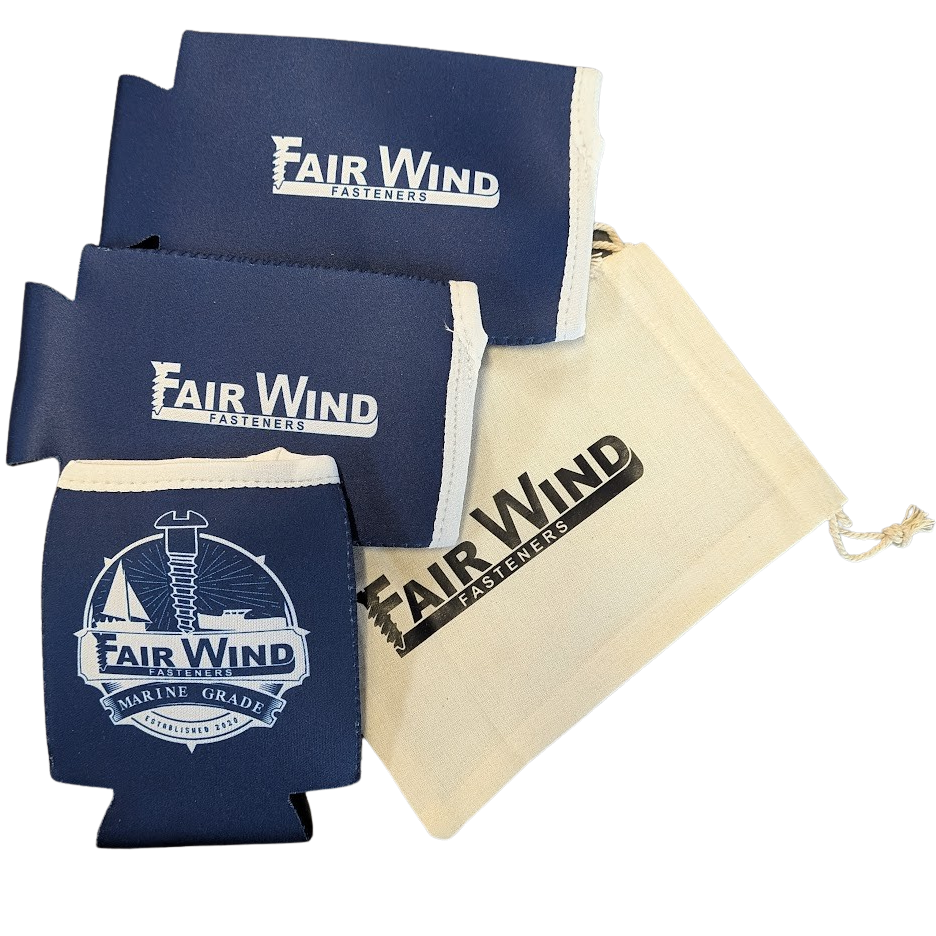 Fair Wind Fasteners Beverage Coolers - 3 Pack