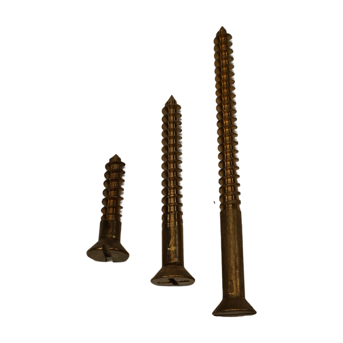 C65100 Silicon Bronze Wood Screws R&P Flat Head 6g X 1/2 to 2 1/2 Inch -  China Bronze Screw, Brass Screw
