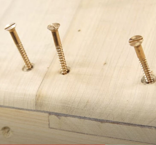 #12 Wood Screws - Bottom Planking