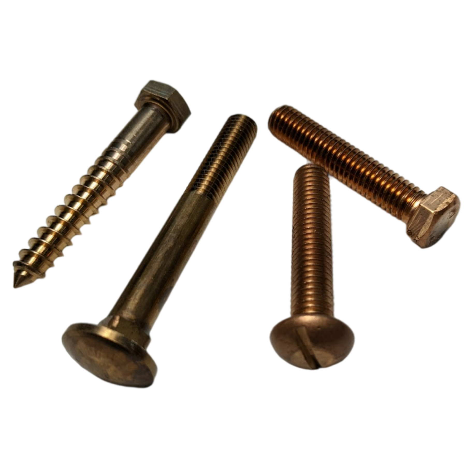Bronze Lag Bolts, Carriage Bolts, Machine Screws, Hex Bolts
