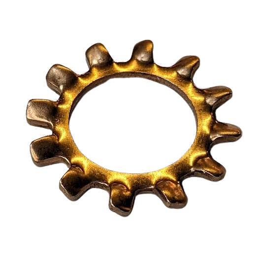Bronze External Tooth Lock Washer