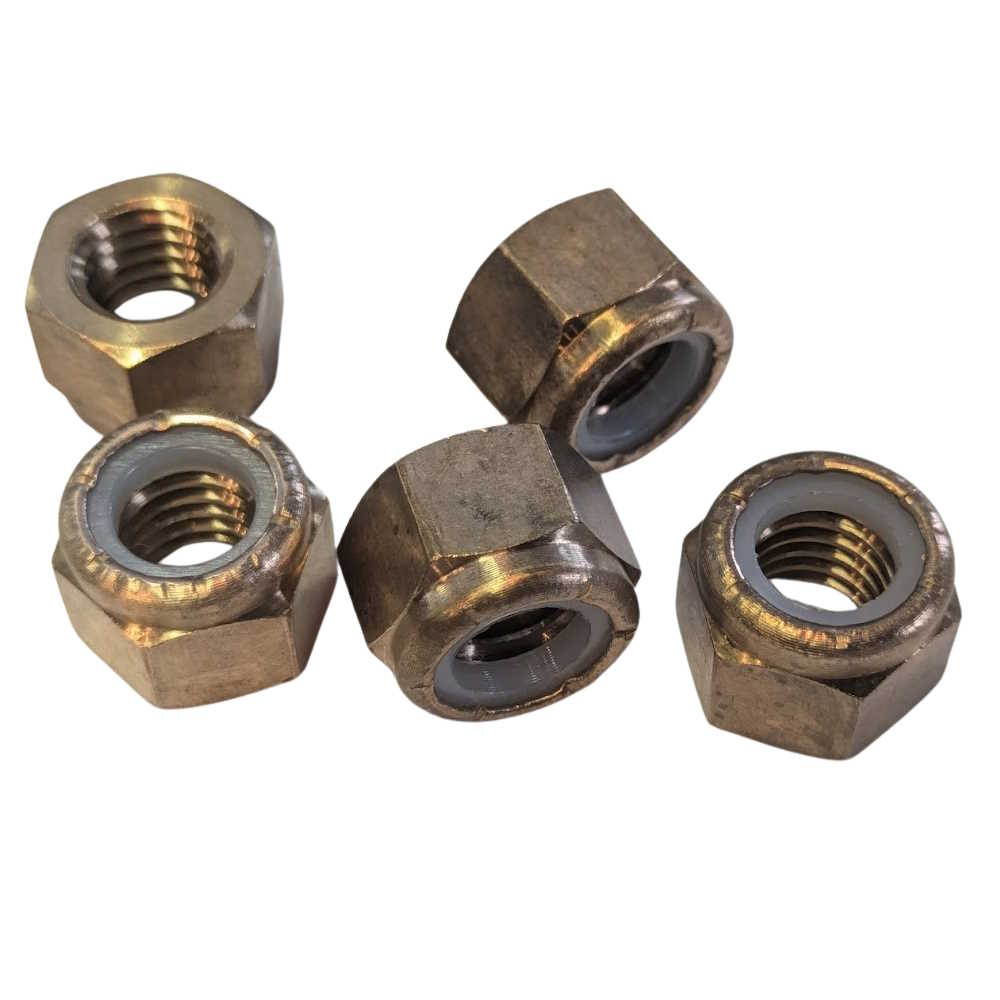 Bronze Nyloc Lock Nuts