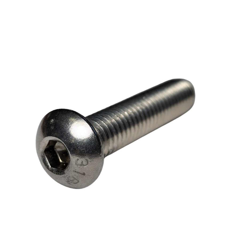 316 Stainless Button Head Socket Cap Screws – Fair Wind Fasteners