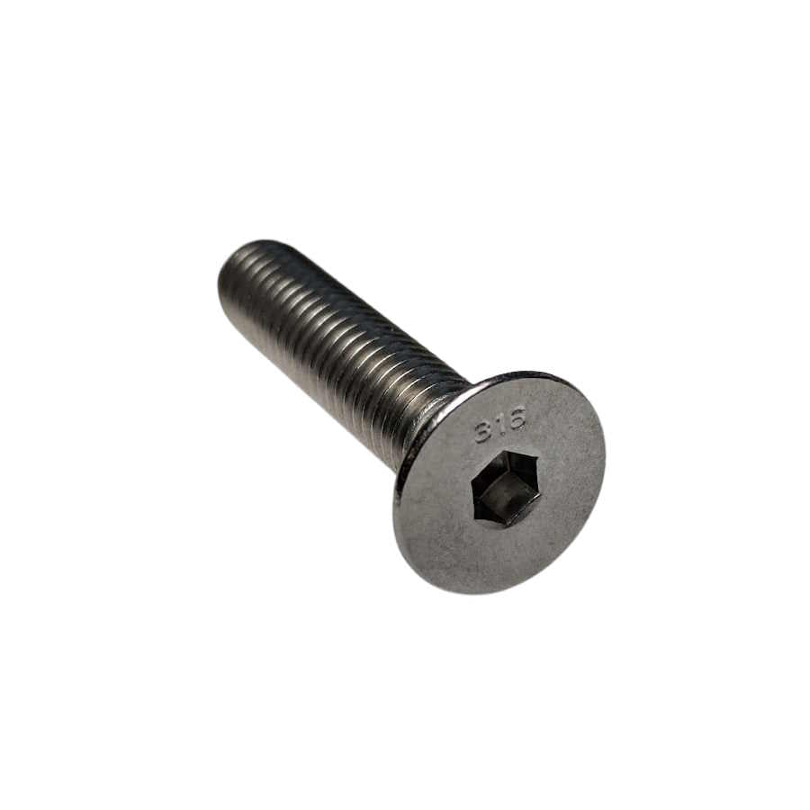 316 Stainless Flat Head Socket Cap Screws Fair Wind Fasteners