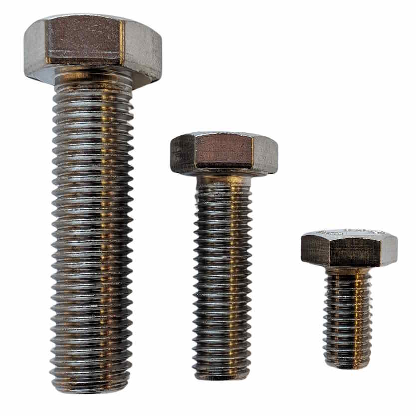 304 Stainless Steel Hex Thick Nut 5/16"-18 | GB6170 Heavy