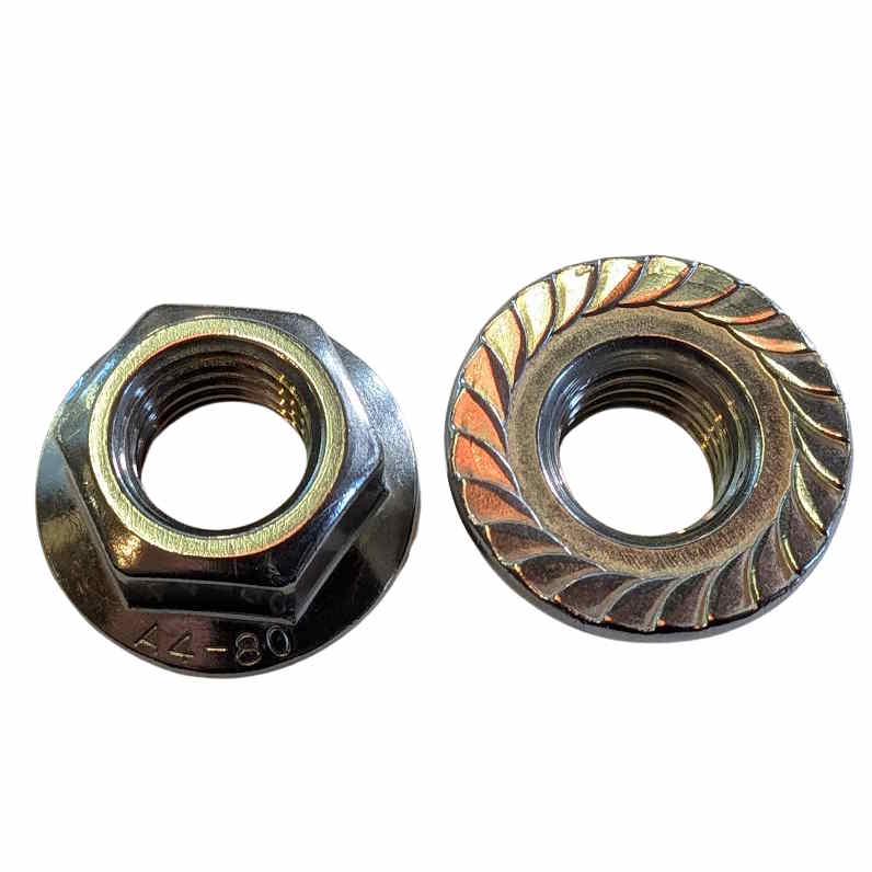 316/A4 Metric Stainless Steel Hex Flange Nuts