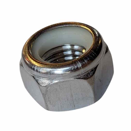 Nylon Insert Lock Nut Metric Stainless
