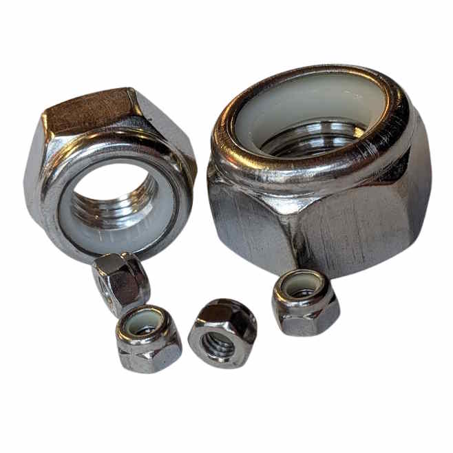 Nyloc Lock Nut Metric Stainless 316