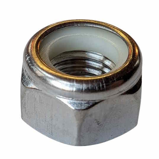 Nylon Insert Lock Nut Metric A4 DIN 98503