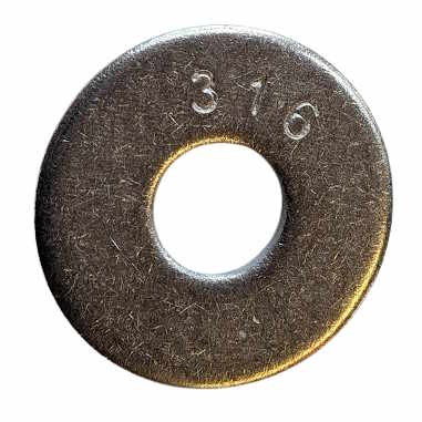 316 Stainless Steel Metric Fender Washers