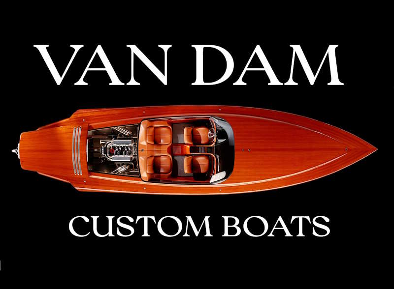 Van Dam Custom Boats Logo