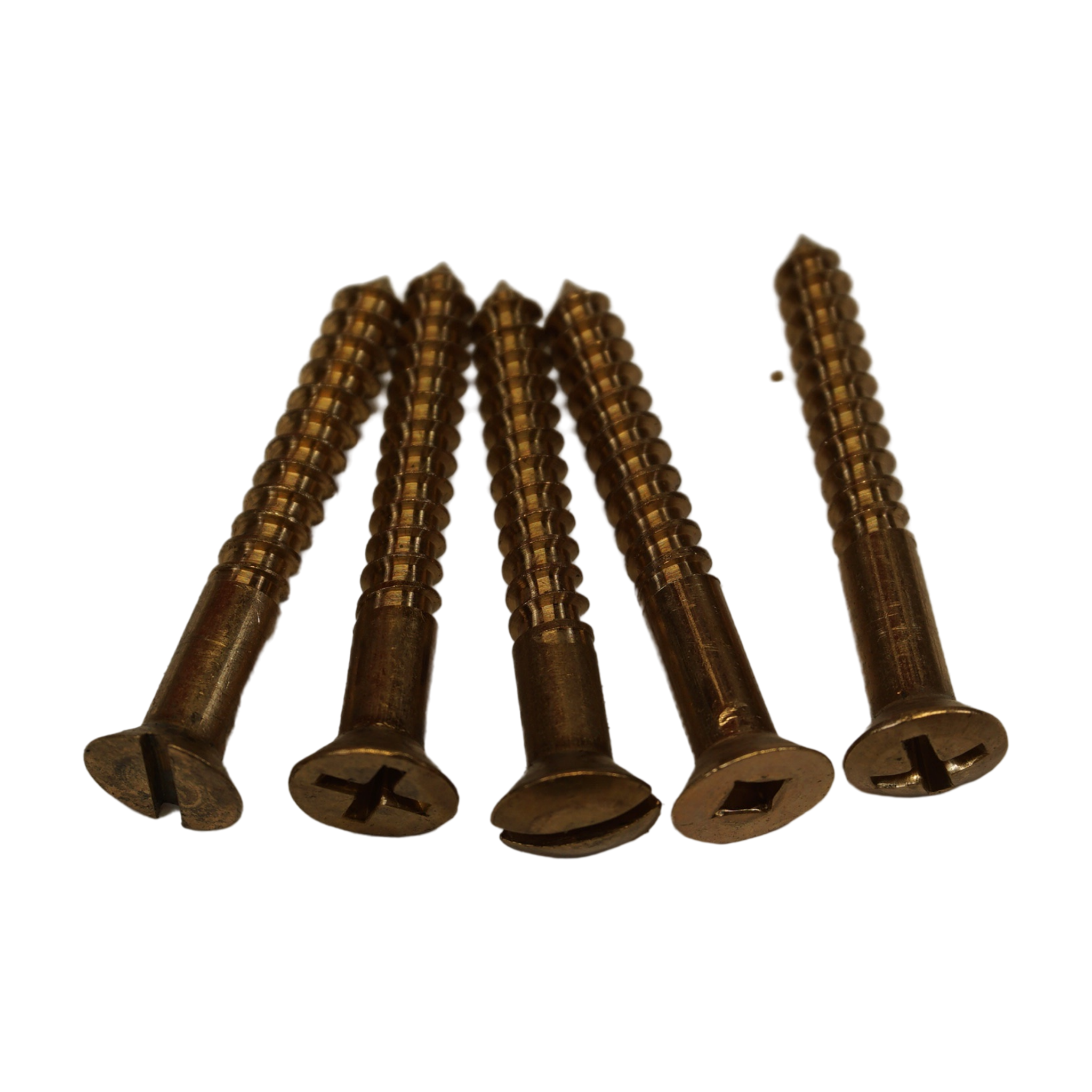 C65100 Silicon Bronze Wood Screws R&P Flat Head 6g X 1/2 to 2 1/2 Inch -  China Bronze Screw, Brass Screw