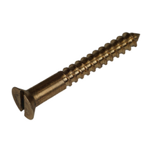 Load image into Gallery viewer, 651 Silicon Bronze Screw - Slotted Flat Head
