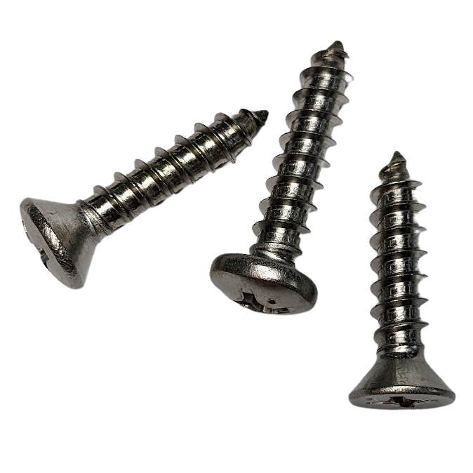 316ss sheet metal screws - #12