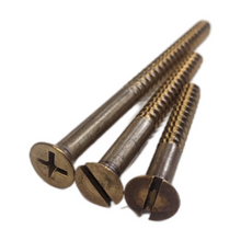 Load image into Gallery viewer, #16 Silicon Bronze Screws Frearson, Flat, Slotted
