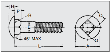 Silicon Bronze Carriage Bolts - FairWindFasteners