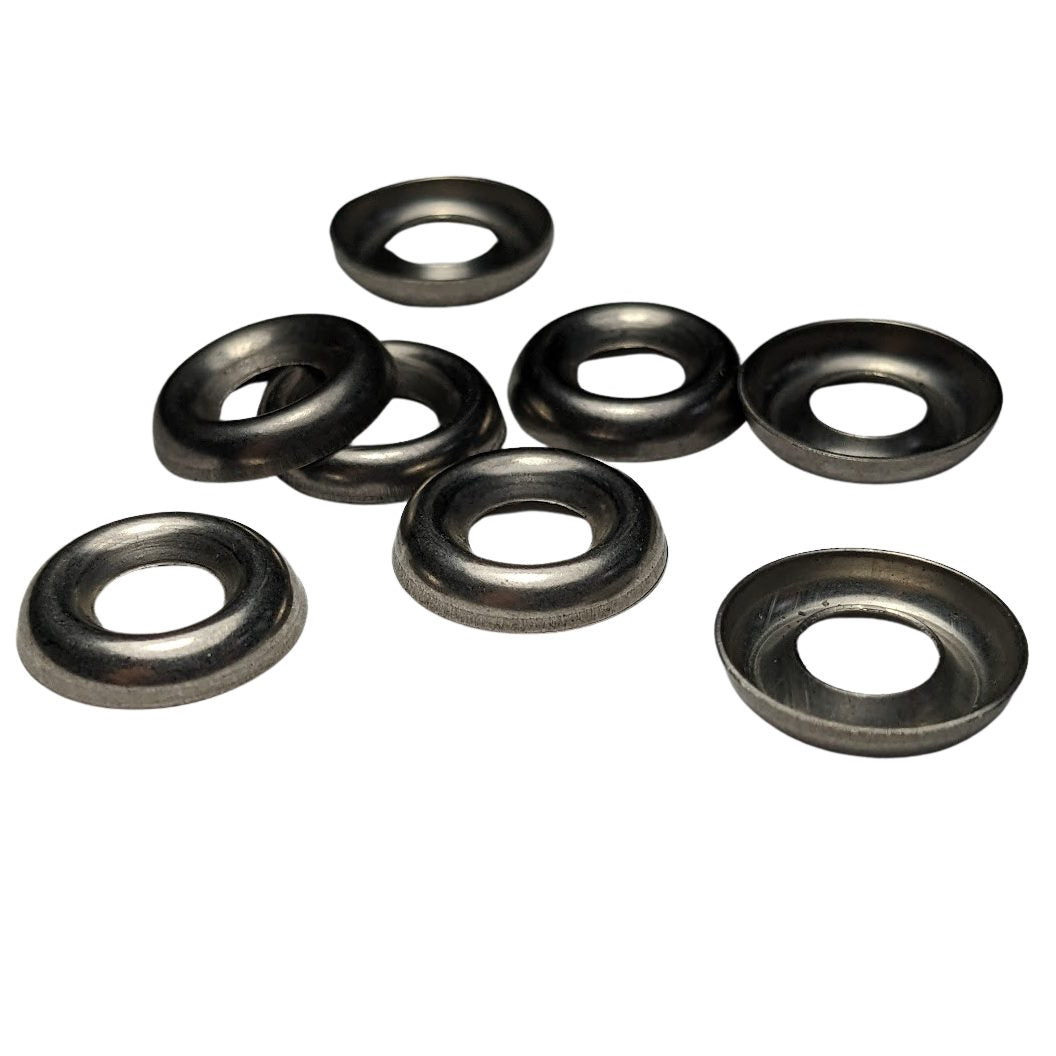 316l A4 Stainless Finish or Cup Washers