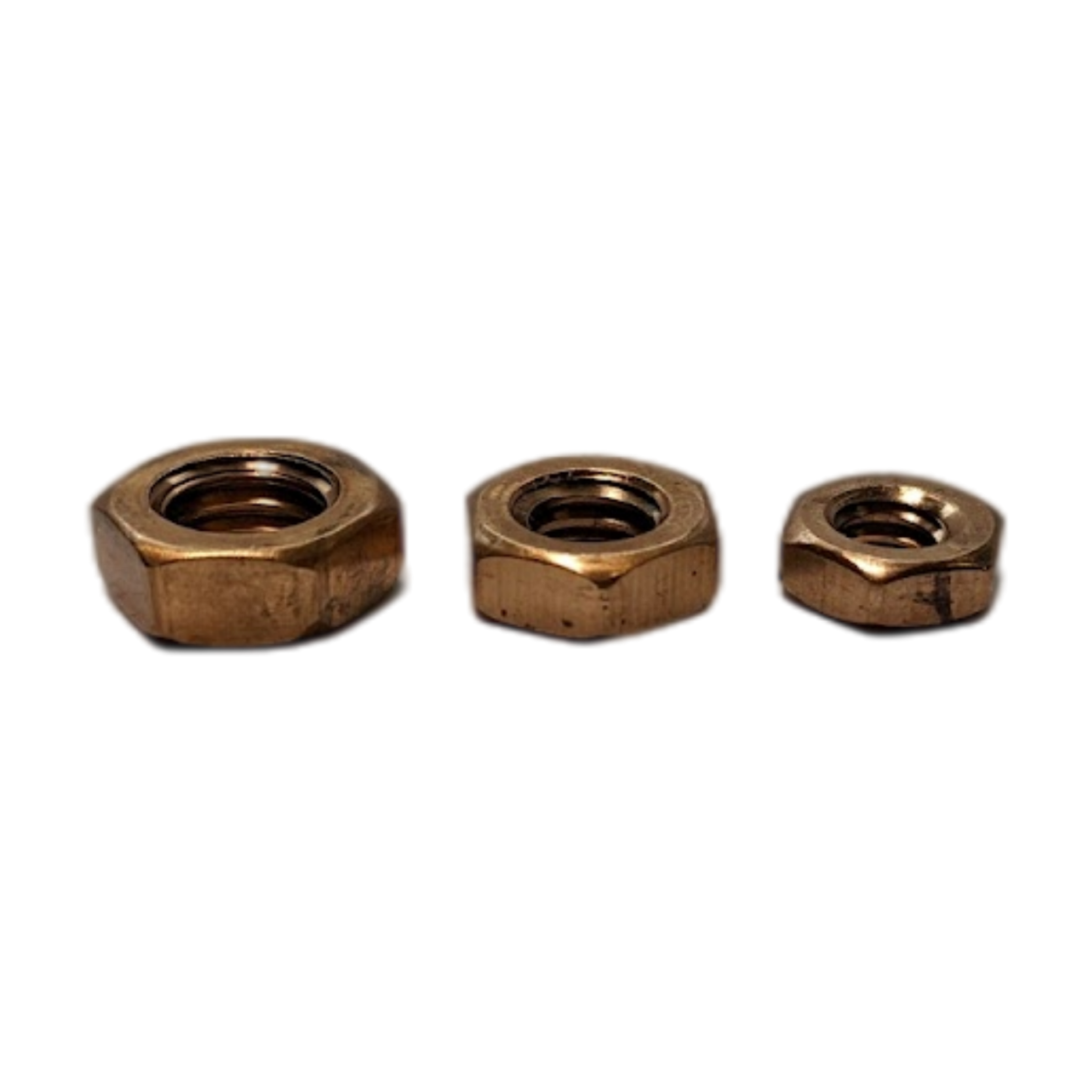 Silicon Bronze Heavy Hex Nuts - 3/8 to 1 Sizes