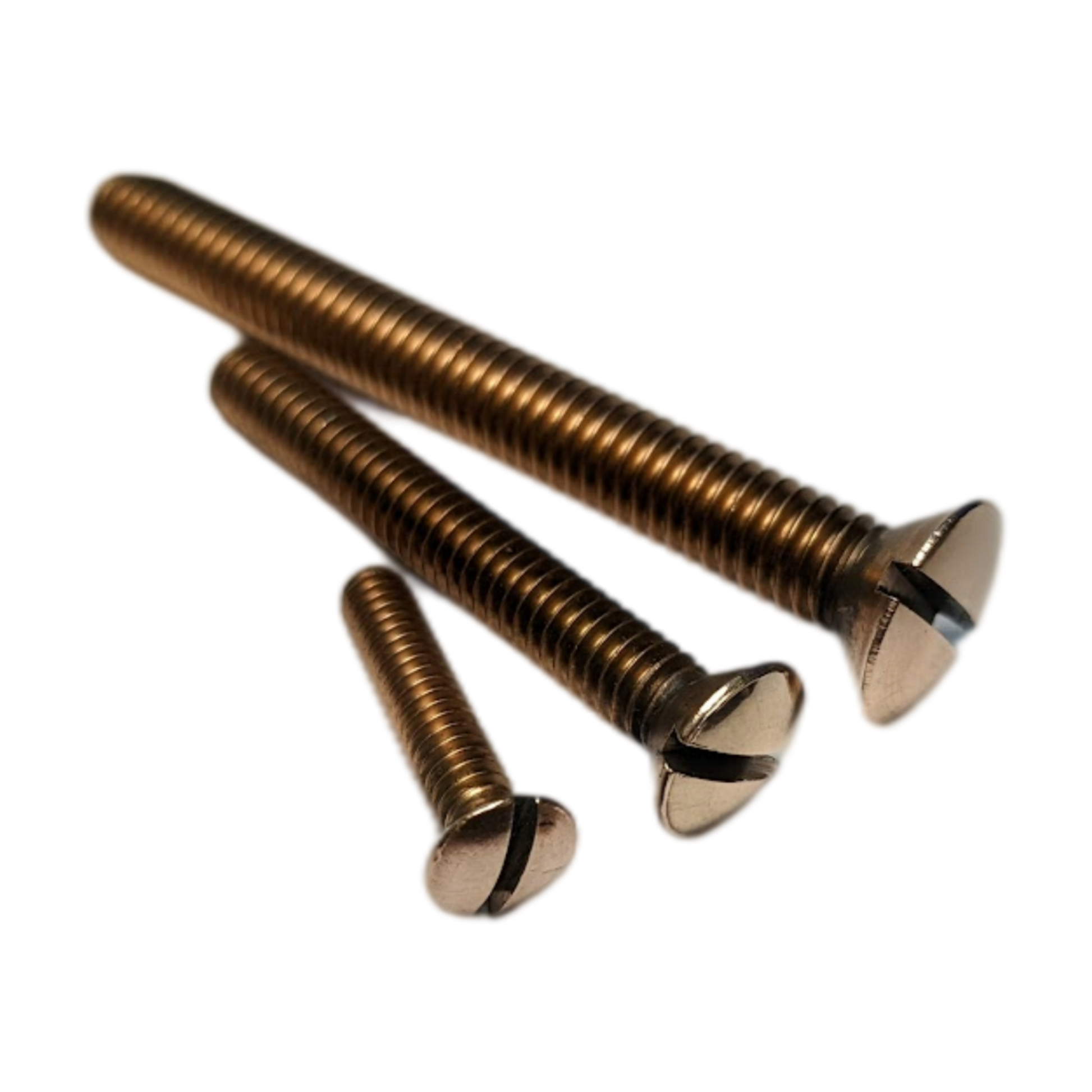 Bronze Machine Bolt/Screw - CSK Oval