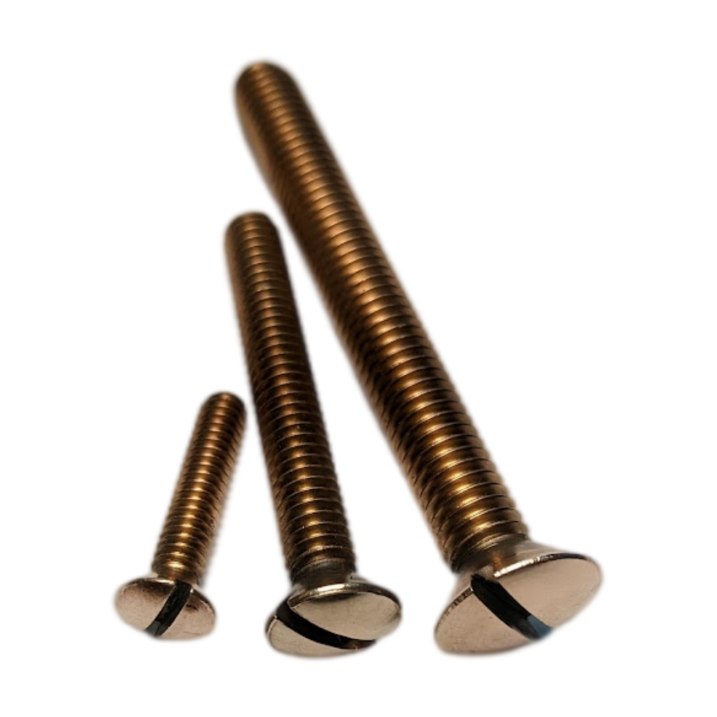 Silicon Bronze Machine Screw - Oval Head