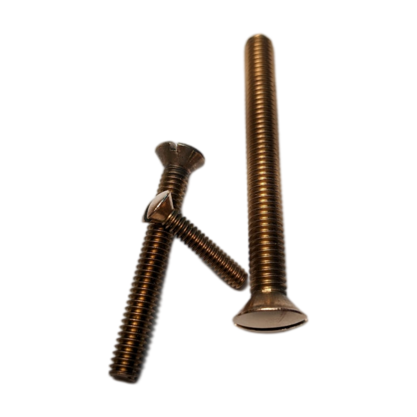 Bronze Machine Screws - Oval - Countersunk