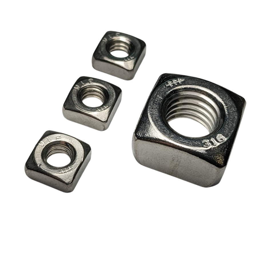 316SS Stainless Square Nuts