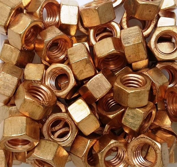 Silicon Bronze Heavy Hex Nuts - FairWindFasteners